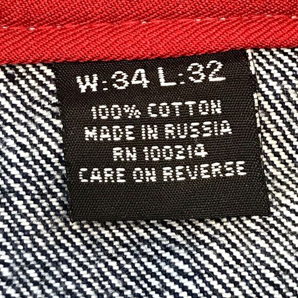 Concrete Legends Vtg Jeans Baggy Blue 33 34 Team Logo Basketball Hip Hop Street - Picture 3 of 12